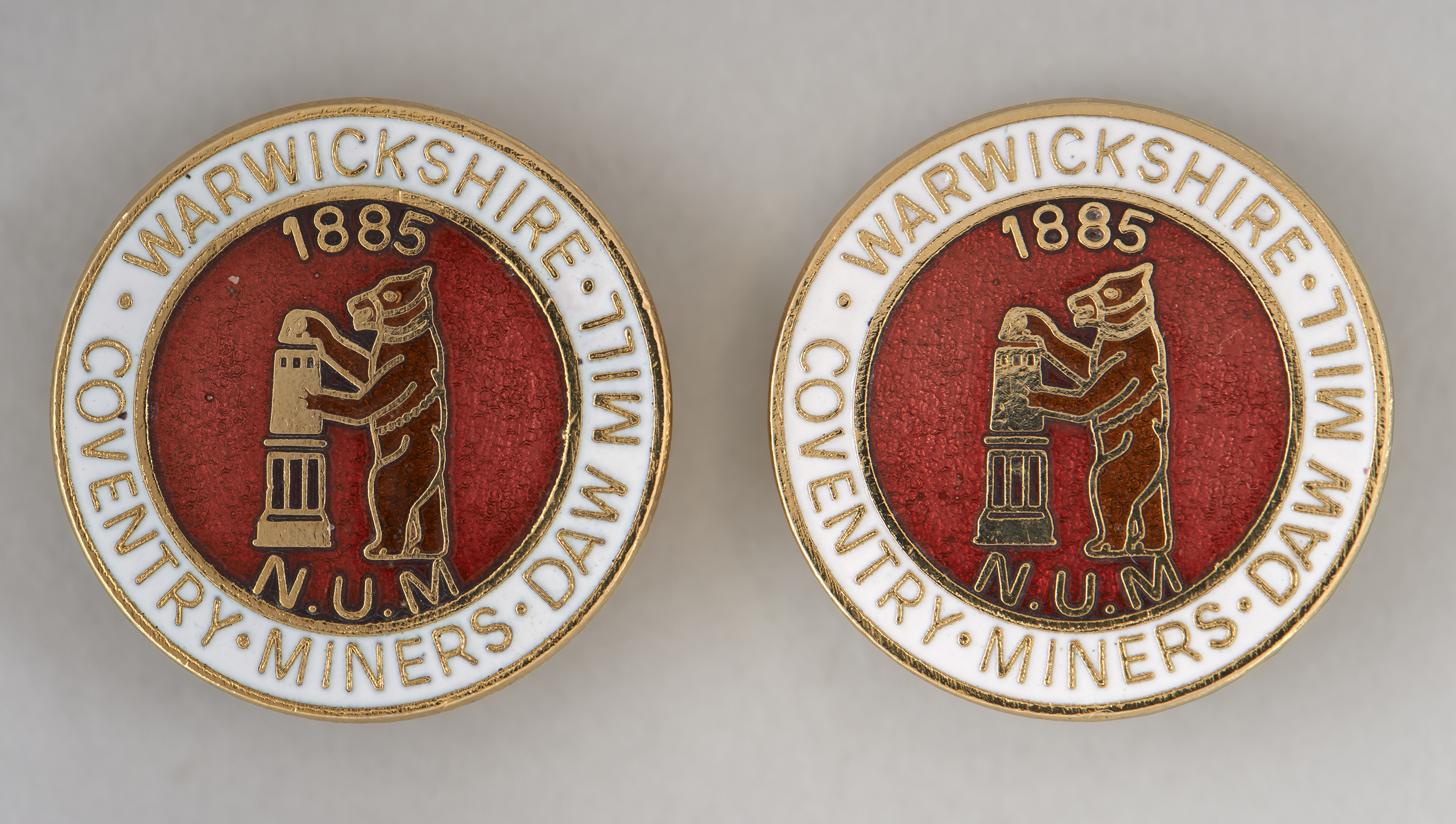 Coventry And Warwickshire Miners, Badges - Coventry Collections